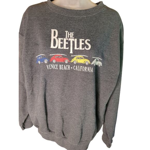 The Beatles Tops - Beetles Grey Sweatshirt Women SZ M